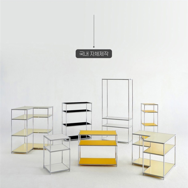 ★독일언니 x 피큐엠 철제선반 / 코너선반 / 드레스 행거 5차