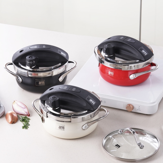 ★주부콩 x am 316ti 스텐 압력밥솥 냄비 1.6L