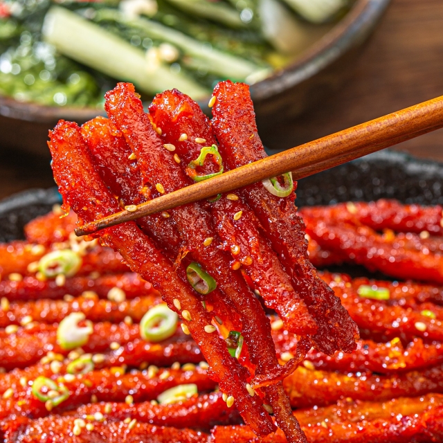 [한라산 더덕!!] 향긋한 생더덕무침 1kg