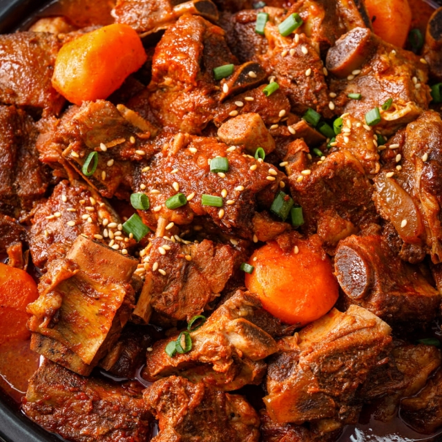 마늘듬뿍 갈비살 매운갈비찜 600g