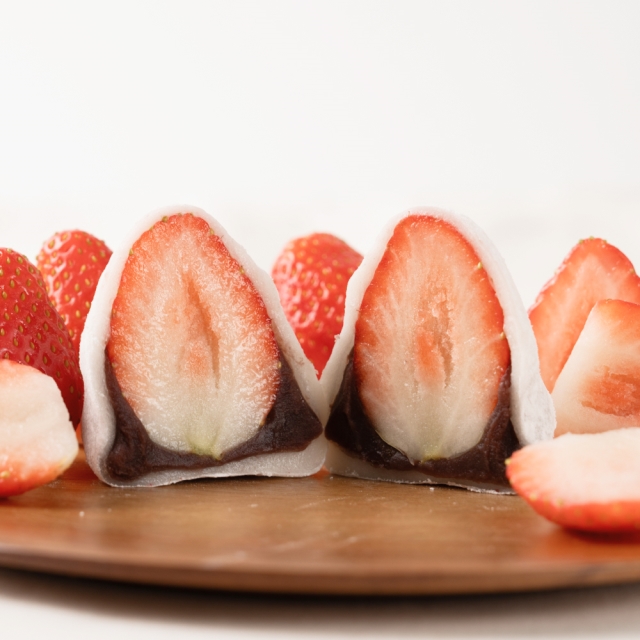 [당일제조/앵콜4차]공주 생딸기 수제 모찌 6개입