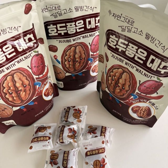 [웰빙간식]호두품은 대추