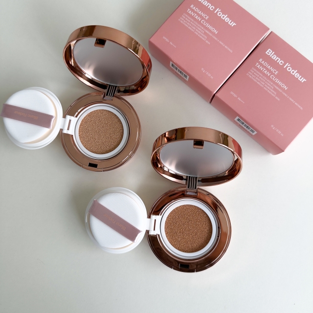 [피부광채 한번에!]블랑로더 래디언스 & 화이트샤인 탄탄쿠션