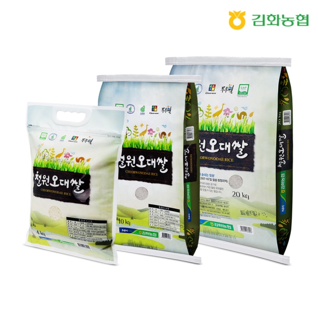 농협 햅쌀 당일도정 철원 오대 쌀 4kg 10kg 20kg