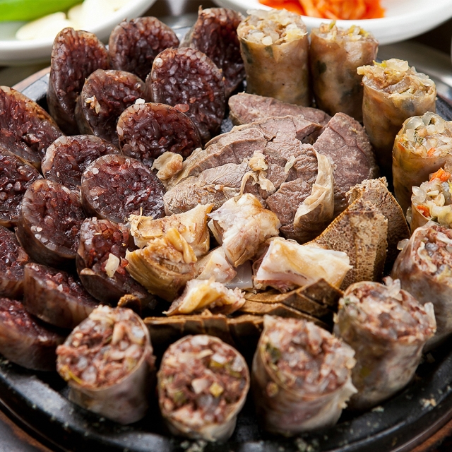 ★깜짝특가맛남★ 전라도 순대명가 전통 재래식 찰순대 야채순대 토종순대 내장모듬 