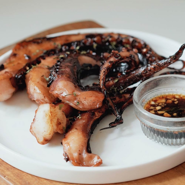 바베큐 아저씨 가문어 통족