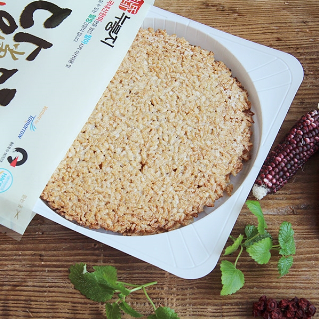 지평선 쌀로 만든 구수한 쌀 현미 누룽지 100g 150g x 8봉