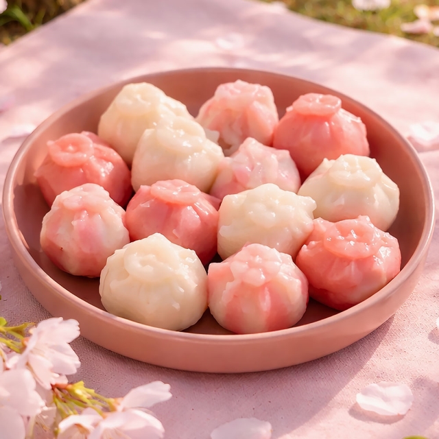 한정수량! 수제 벚꽃 앙금떡 300g
