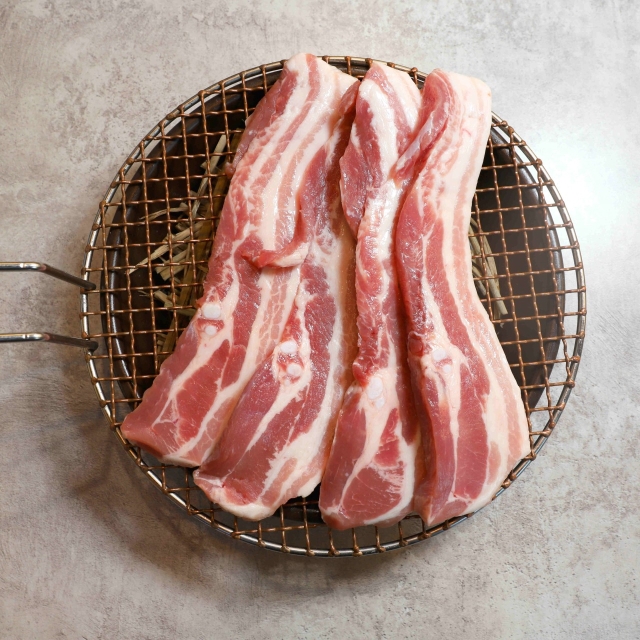 세계3대장 듀록흑돼지 삼겹살 500g (3인분)