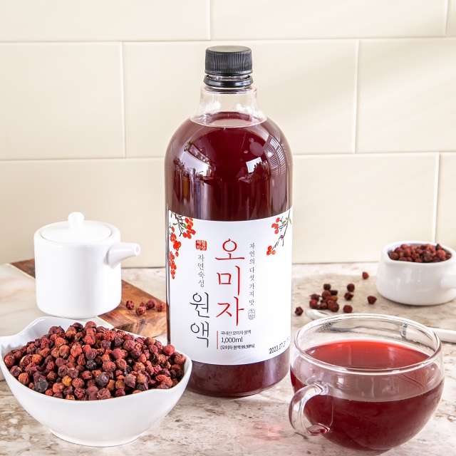 자연 그대로 담은 오미자원액