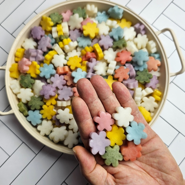  무지개 별 떡국떡 500g