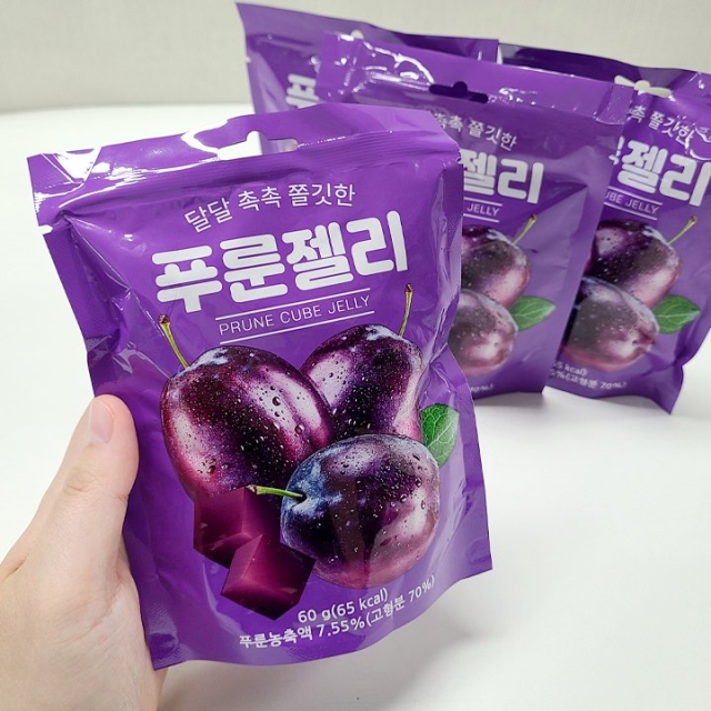 만성변비, 숙변완화에 직빵인 푸룬젤리