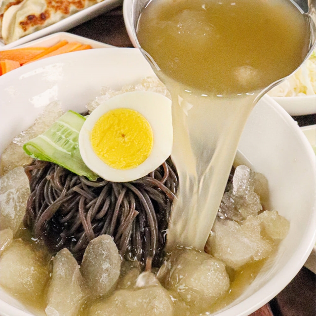 쫄깃탱탱! 30년 전통 얼음골 막국수 세트!