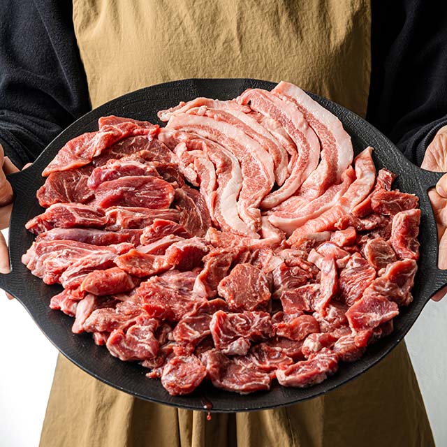 딱 1%만 나오는 특수부위 육즙 가득 뒷고기 모듬