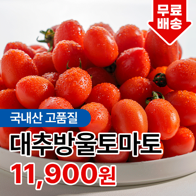 [전청 프레시] 품질보장 대추방울토마토 로얄과 2kg 5kg