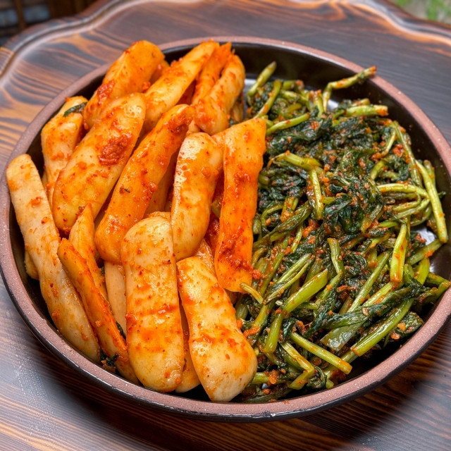 아삭아삭 깔끔한 전라도 총각김치