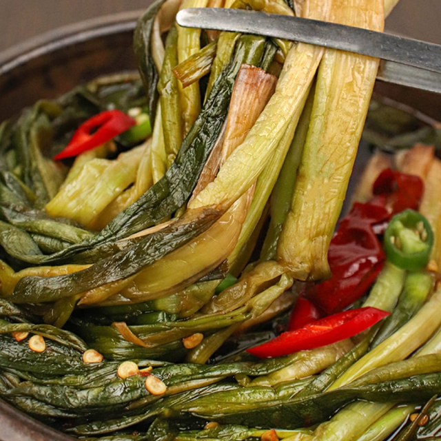 쪽파장아찌