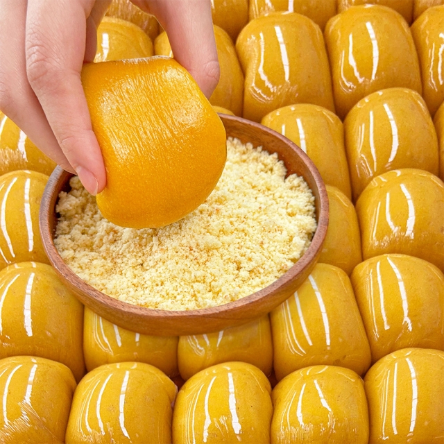 40년전통 명물 물방울 단호박/쑥인절미1kg(콩고물증정)