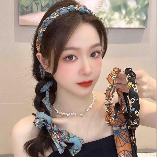 반다나 스카프 헤어밴드