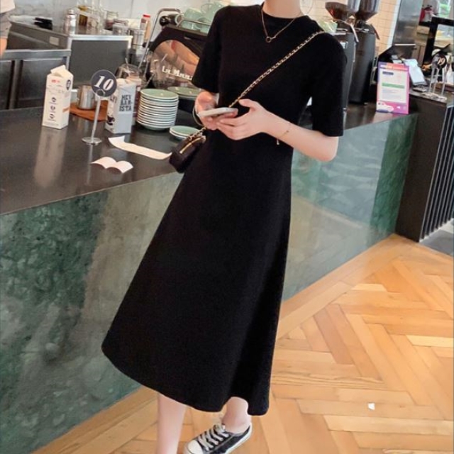 체형보정 꾸안꾸 원피스