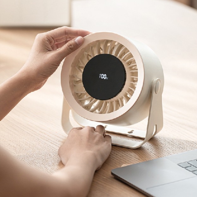 100단계 고속 LED 선풍기