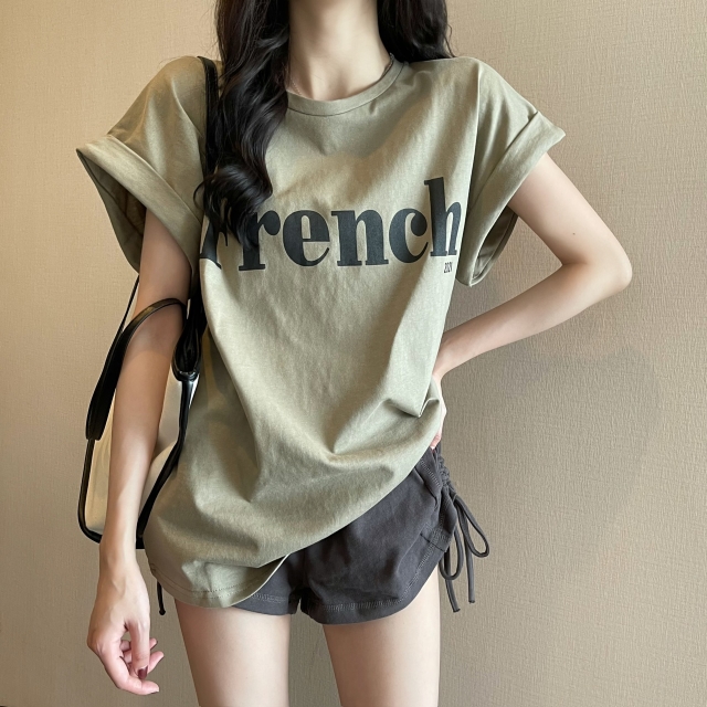 쿨원단! 프렌치 루즈핏 티셔츠