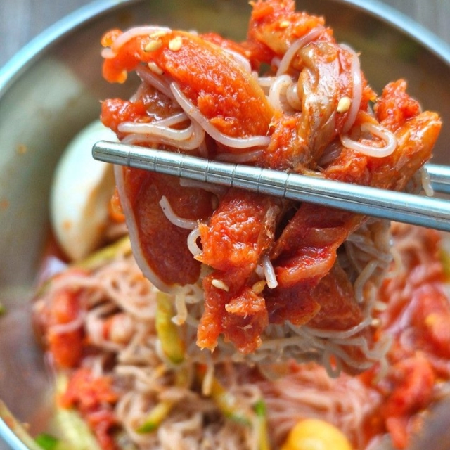 함경도식 명태회무침			