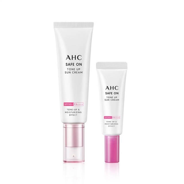 AHC 세이프온 톤업 선크림					