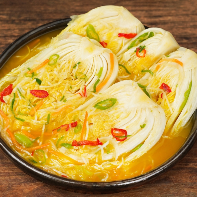 [추가증정★]시원하게 톡 쏘는 맛! 단호박 백김치
