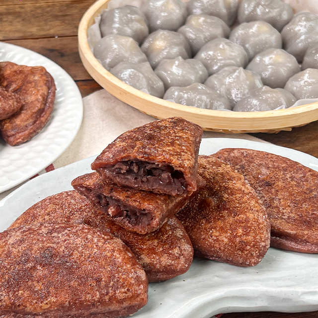 [주문 폭주] 쫀득쫀득! 추억의 맛! 감자떡&수수부꾸미