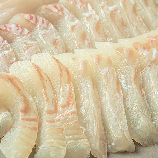 제주 활 광어 통살 필렛 250g / 횟감용