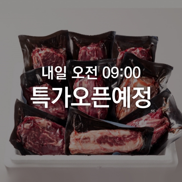 대용량 소고기 한판 모듬 갈비살 살치살 토시살 부채 우삼겹 캠핑음식