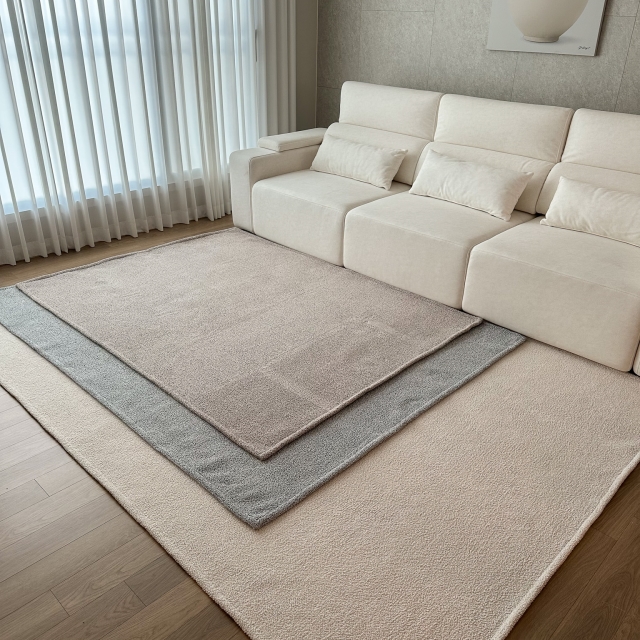 국내생산! 모던소프트 워셔블 러그