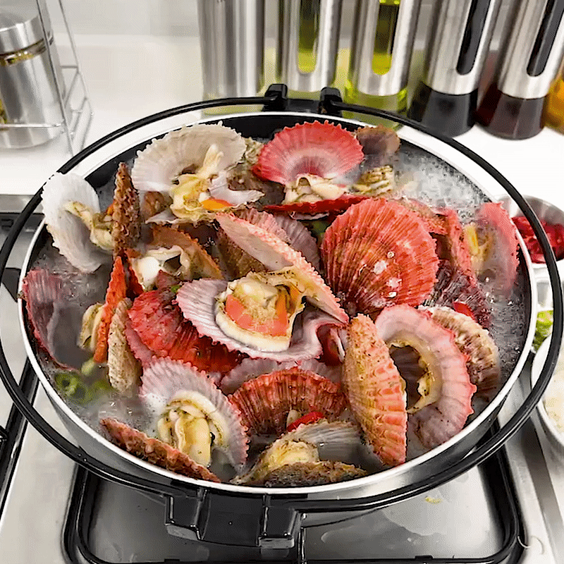 당일생산 지금제철 어장직영 통영 활 비단가리비 2kg
