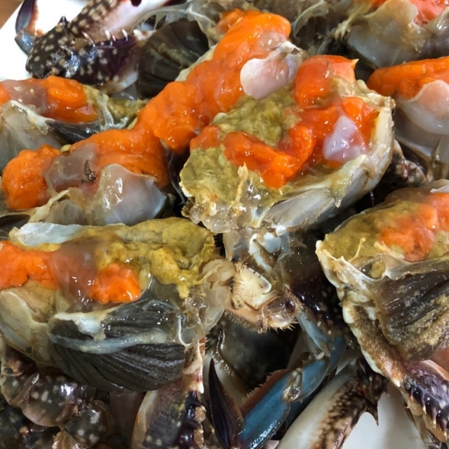 지금 제철 연평도 당일수매 당일배송 알배기 봄 활 암꽃게 꽃게제철 게장 특대사이즈